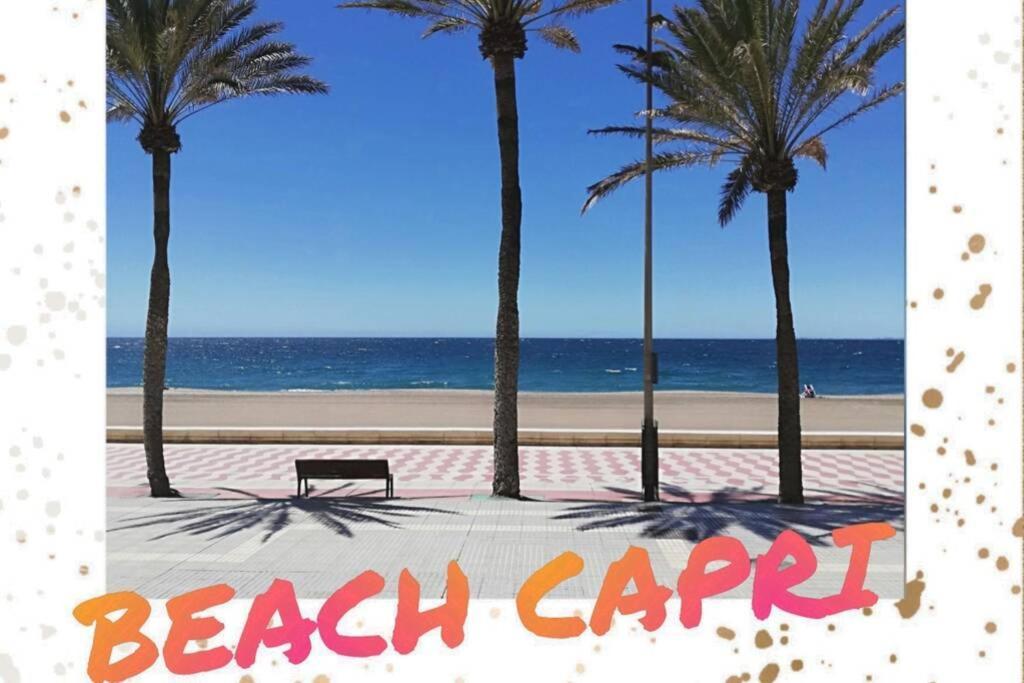 Apartamento Costa De Almeria Capri A 1 Min De La Playa Bagian luar foto